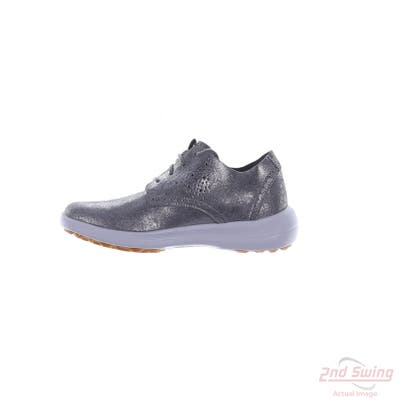 New Womens Golf Shoe Footjoy Flex LX Medium 7 Silver MSRP $135