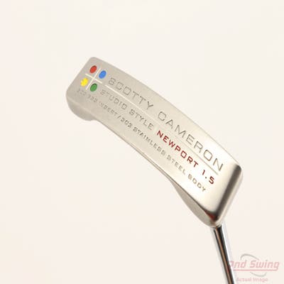 Titleist Scotty Cameron Studio Style Newport 1.5 Putter Steel Right Handed 35.0in