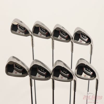 Ping G20 Iron Set 4-PW AW Ping CFS Steel Regular Right Handed Black Dot STD