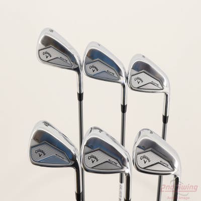Callaway Elyte HL Iron Set 5-PW AW Project X Denali Charcoal 65 Graphite Senior Right Handed +1/4"