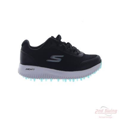 New Womens Golf Shoe Skechers Go Golf Max Fairway 9 Black/White MSRP $80