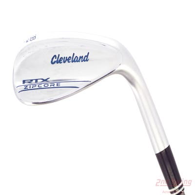 Cleveland RTX ZipCore Tour Satin Wedge Lob LW 58° 8 Deg Bounce Low Aerotech SteelFiber i95 Graphite Regular Right Handed 35.0in