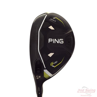 Ping G430 MAX Fairway Wood 5 Wood 5W 18° ALTA CB 65 Black Graphite Stiff Left Handed 43.0in