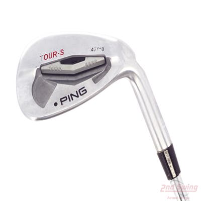 Ping Tour-S Chrome Wedge Pitching Wedge PW 47° 10 Deg Bounce S Grind Ping Z-Z115 Steel Wedge Flex Right Handed Black Dot 35.0in