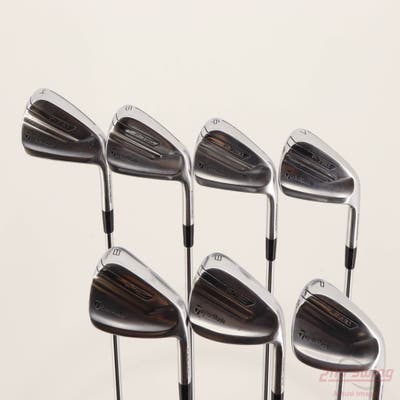 TaylorMade P-790 Iron Set 4-PW FST KBS Tour-V 120 Steel X-Stiff Right Handed +1/4"