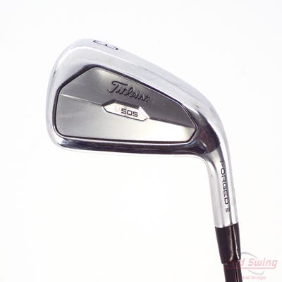 Titleist 2023 U 505 Utility Utility Iron 3 Utility Project X HZRDUS Smoke Black RDX 80 Graphite Stiff Right Handed 40.0in
