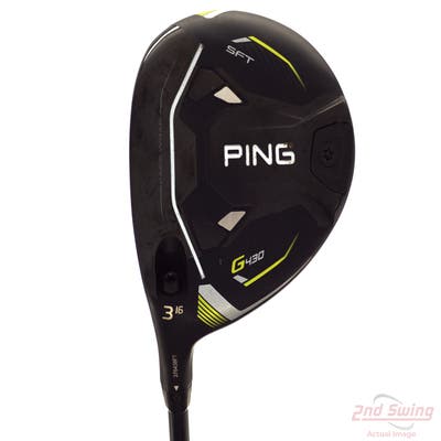 Ping G430 SFT Fairway Wood 3 Wood 3W 16° ALTA CB 65 Black Graphite Senior Left Handed 43.0in