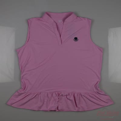 New W/ Logo Womens EP NY Sleeveless Medium M Pink MSRP $50
