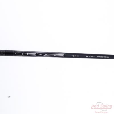 Used W/ Ping RH Adapter Mitsubishi Rayon Tensei 1K Black 65 Driver Shaft X-Stiff 46.5in