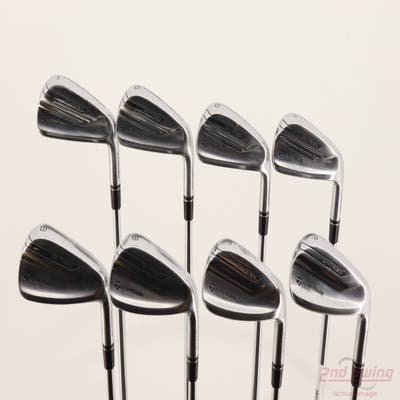 TaylorMade P-790 Iron Set 4-PW AW True Temper Dynamic Gold 105 Steel Stiff Right Handed STD