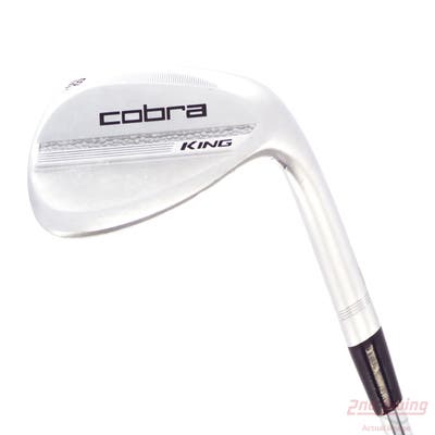 Cobra 2025 King Chrome Wedge Lob LW 58° 7 Deg Bounce T Grind FST KBS Hi-Rev Steel X-Stiff Right Handed 35.0in