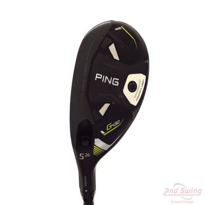 Ping G430 Hybrid 5 Hybrid 26° ALTA CB 70 Black Graphite Senior Left Handed 39.75in
