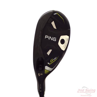 Ping G430 Hybrid 5 Hybrid 26° ALTA CB 70 Black Graphite Senior Left Handed 39.75in