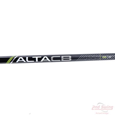 Used W/ Ping RH Adapter Ping ALTA CB 55 Black 55 Driver Shaft Senior 44.5in