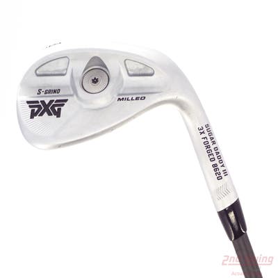 PXG Sugar Daddy III Wedge Lob LW 58° 10 Deg Bounce S Grind Aerotech SteelFiber i60 Private Reserve Graphite Senior Right Handed 34.5in