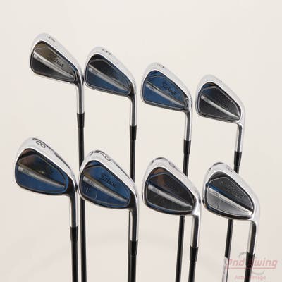 Titleist 2023 T200 Iron Set 4-PW AW Fujikura AXIOM 75 Graphite Stiff Right Handed +1/4"