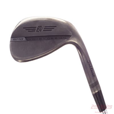 Titleist Vokey SM8 Jet Black Wedge Lob LW 58° 12 Deg Bounce D Grind Titleist Vokey BV Steel Wedge Flex Right Handed 35.75in
