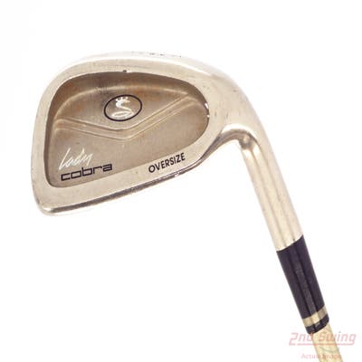 Cobra Lady Cobra Single Iron Pitching Wedge PW Stock Graphite Shaft Graphite Ladies Right Handed 35.5in