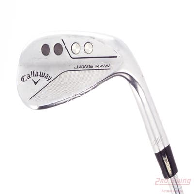 Callaway Jaws Raw Chrome Wedge Sand SW 54° 10 Deg Bounce S Grind Dynamic Gold Spinner TI 115 Steel Wedge Flex Right Handed 35.25in