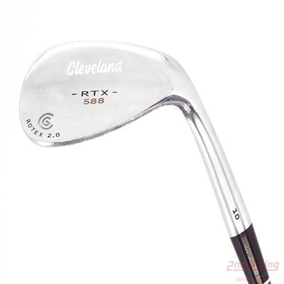 Cleveland 588 RTX 2.0 Tour Satin Wedge Lob LW 58° 10 Deg Bounce True Temper Dynamic Gold Steel Wedge Flex Right Handed 35.5in