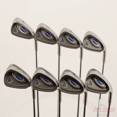 Ping G5 Iron Set 4-PW AW Stock Steel Shaft Steel Regular Right Handed Black Dot +1/4"