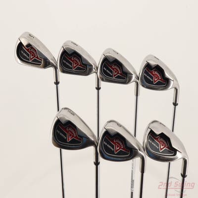 Callaway 2006 Big Bertha Iron Set 5-PW LW Callaway Big Bertha Steel Steel Stiff Right Handed +3/4"