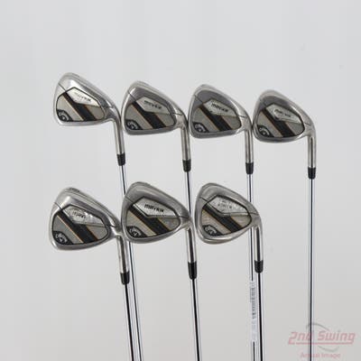 Callaway Mavrik Iron Set 5-PW AW True Temper Elevate 95 VSS Steel Stiff Right Handed +3/4"