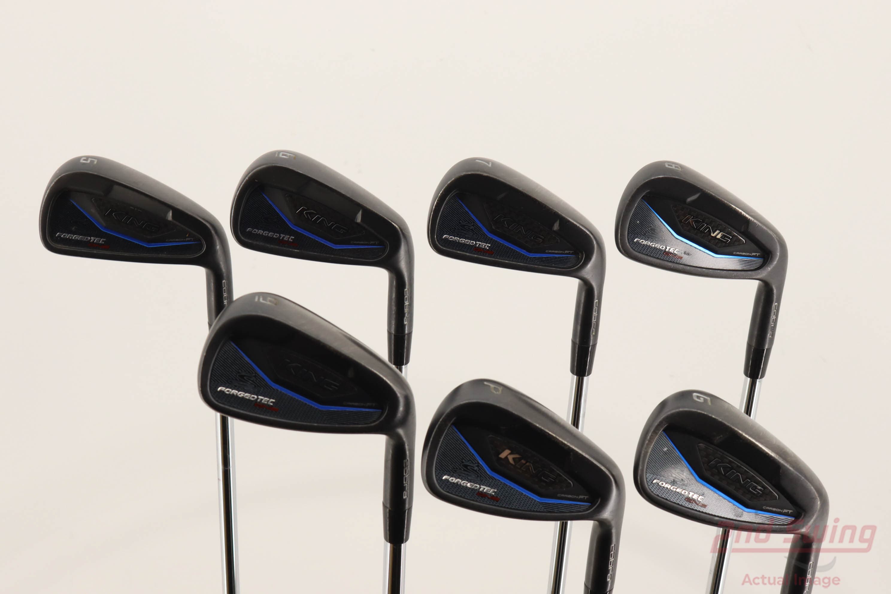 Cobra KING BLK Forged Tec One Length Iron Set | 2nd Swing Golf