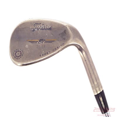 Titleist 2009 Vokey Spin Milled Black Wedge Sand SW 54° 11 Deg Bounce Titleist Vokey BV Steel Wedge Flex Right Handed 35.5in