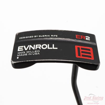 Evnroll ER2 Mid Blade Black Putter Steel Right Handed 35.0in