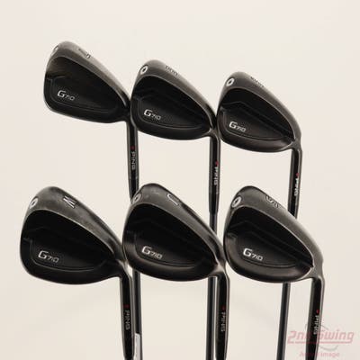 Ping G710 Iron Set 7-PW GW SW ALTA CB Red Graphite Senior Right Handed Red dot +1/4"