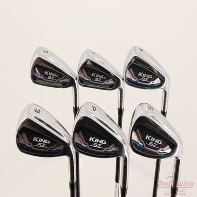 Cobra KING SpeedZone One Length Iron Set 6-PW GW Project X Catalyst 60 Graphite Regular Right Handed STD