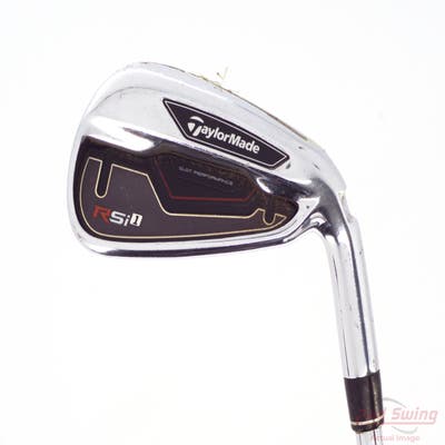TaylorMade RSi 1 Single Iron 6 Iron TM REAX 80 STEEL Steel Regular Right Handed 37.75in