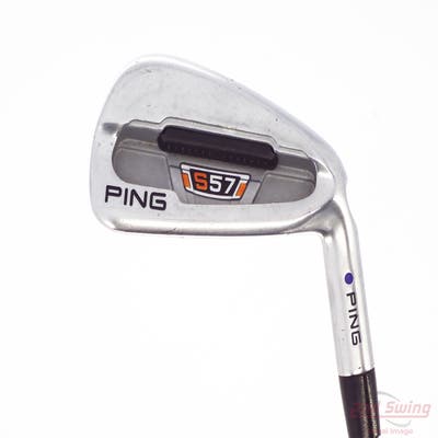 Ping S57 Single Iron 7 Iron Nippon NS Pro 950GH Steel Stiff Right Handed Purple dot 37.0in