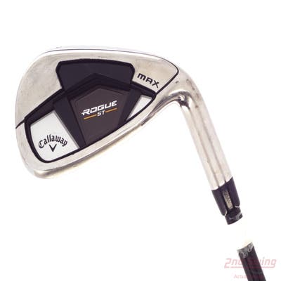 Callaway Rogue ST Max Single Iron Pitching Wedge PW Mitsubishi Tensei AV Blue 65 Graphite Regular Right Handed 35.5in