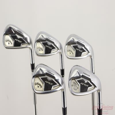 Callaway Apex 19 Iron Set 7-PW AW Project X Catalyst 80 Graphite Stiff Right Handed +1/4"