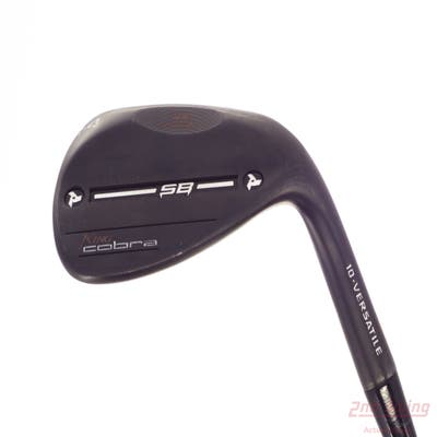 Mint Cobra KING SB Black Wedge Sand SW 54° 10 Deg Bounce Versatile FST KBS Hi-Rev 2.0 125 Steel Stiff Right Handed 35.25in