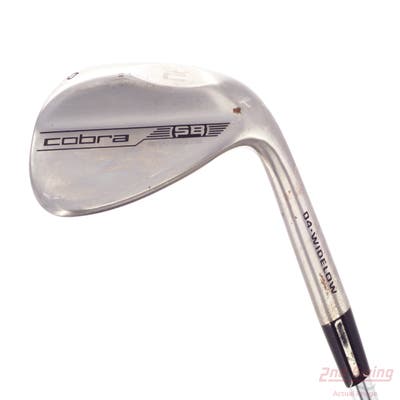 Mint Cobra 2023 KING SB Tour Raw Wedge Lob LW 60° 4 Deg Bounce Widelow FST KBS Hi-Rev 2.0 125 Steel Stiff Right Handed 35.25in