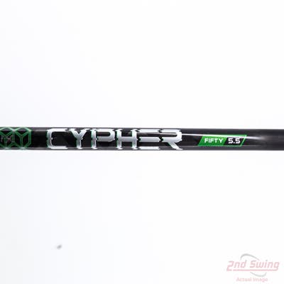 Used W/ PXG RH Adapter Project X Cypher 50 Fairway Shaft Regular 41.25in