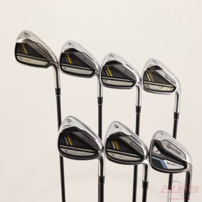 TaylorMade Rocketbladez Iron Set 4-PW TM Matrix RocketFuel 65 Graphite Regular Right Handed +1/4"