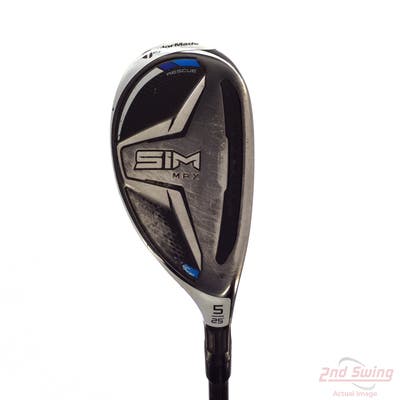 TaylorMade SIM MAX Hybrid 5 Hybrid 25° Mitsubishi Bassara E-Series 55 Graphite Senior Right Handed 40.0in