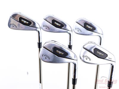 Callaway Rogue ST Pro Iron Set 7-PW AW Graphite Senior Right Handed +1/2"
