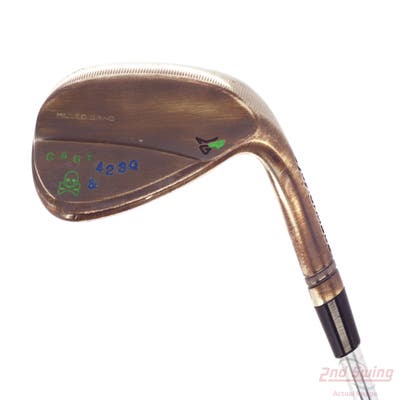 TaylorMade Milled Grind 4 Copper Wedge Sand SW 56° 12 Deg Bounce SB Stock Steel Shaft Steel Wedge Flex Right Handed 34.75in