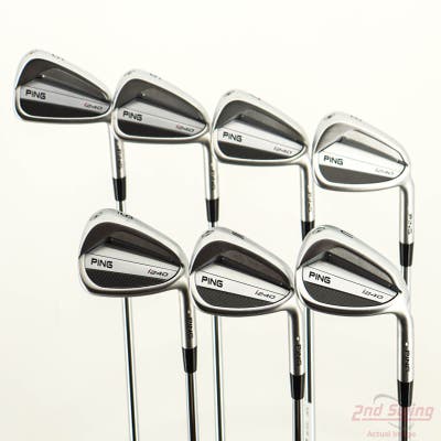Ping i240 Iron Set 5-PW GW True Temper Dynamic Gold S300 Steel Stiff Right Handed White Dot +1/2"