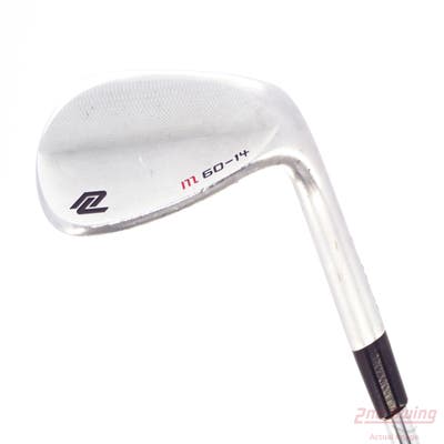 New Level M-Type Forged Satin Chrome Wedge Lob LW 60° 14 Deg Bounce True Temper Dynamic Gold S300 Steel Stiff Right Handed 35.75in