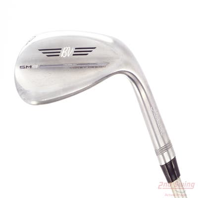 Titleist Vokey SM9 Tour Chrome Wedge Lob LW 60° 8 Deg Bounce M Grind FST KBS C-Taper Lite Matte Steel X-Stiff Right Handed 36.0in