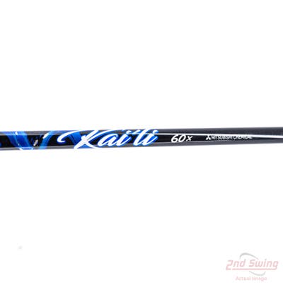 Used W/ Mizuno RH Adapter Mitsubishi Rayon Kai'li Blue 60 Driver Shaft X-Stiff 44.75in