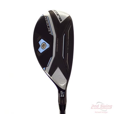 Cobra Aerojet Womens Hybrid 5 Hybrid 24° FST KBS PGI 55 Graphite Ladies Right Handed 38.0in