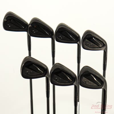 Mizuno JPX 925 Forged Black Iron Set 5-PW GW True Temper Dynamic Gold Mid 115 TI S400 GunMetal Graphite Regular Right Handed STD