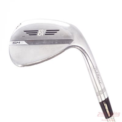 Titleist Vokey SM8 Tour Chrome Wedge Lob LW 60° 8 Deg Bounce M Grind FST KBS C-Taper Lite Matte Steel X-Stiff Right Handed 36.0in